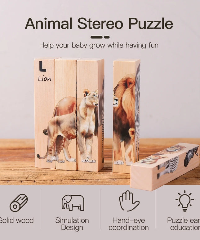 Wooden Block Baby Toys