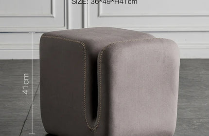 Sofa Stool Makeup Sitting Pier Fabric Shoe Changing Stool