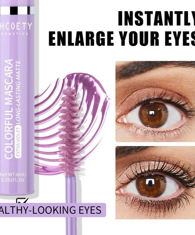 Color Mascara, Waterproof and Non-smudged