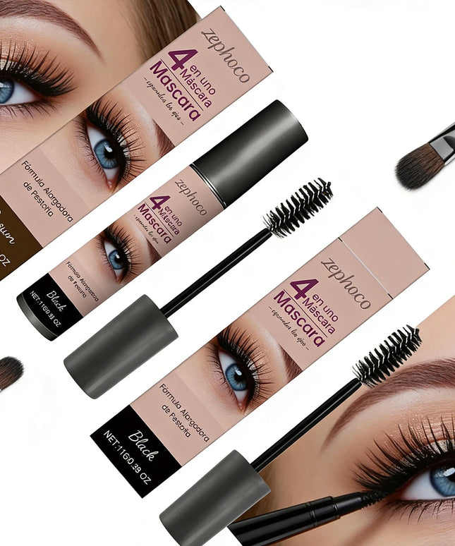 Waterproof Mascara Black Brown Long Lasting