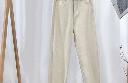 Denim Cotton Pants