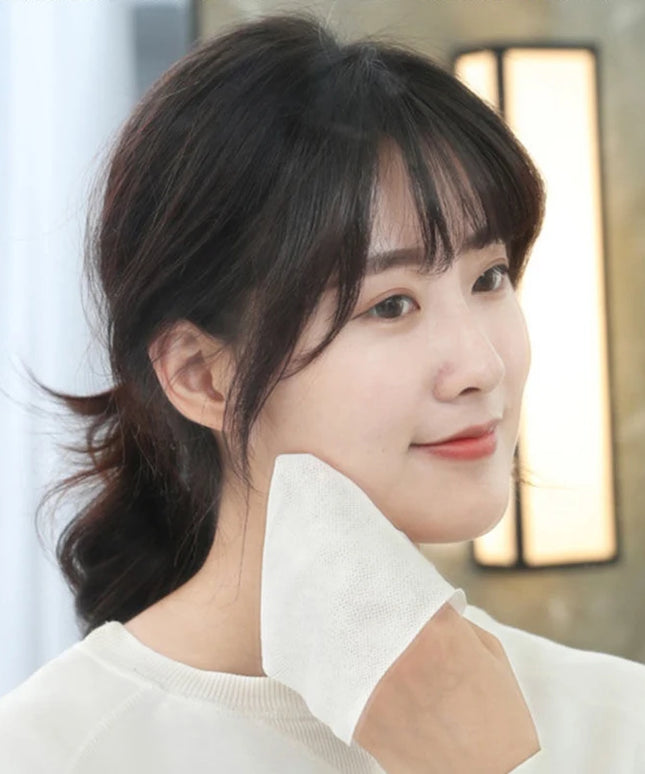 100PCS Natural Disposable Face Towel