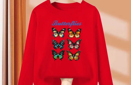 Girls Cartoon Autumn Long Sleeve T-Shirt