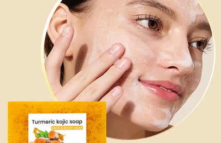 Turmeric Soap Lemon Acids Handmade Soap Kojic acid soap