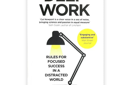 Book By Cal Newport Rules for Focused Success In A Distracted World