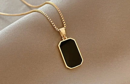 Women Neck Chain Black Exquisite