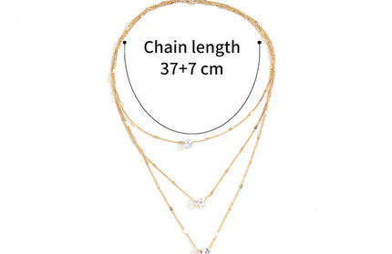 Trendy Zircon Pendant Necklace