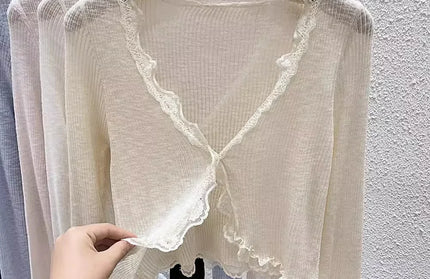 Korean Short Sleeve Open