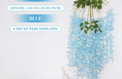 Artificial Flowers with green leaves