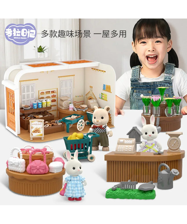 Mini supermarket shopping games