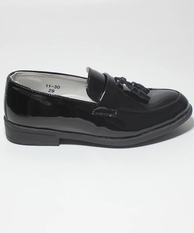 Kids Patent PU Leather Shoes Soft