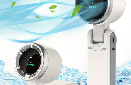 3-in-1 Fan, 5-speed, 3600mAh Rechargeable Lithium Battery, USB Charging