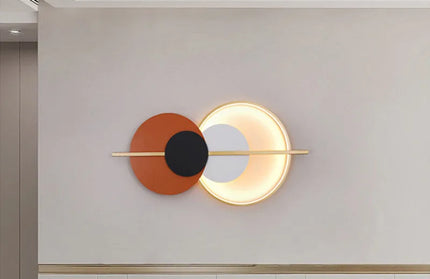 Living room wall lamp decoration