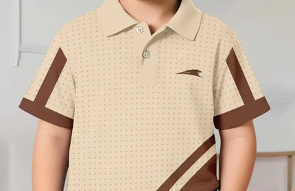Children's Striped Polo Shirt Boy