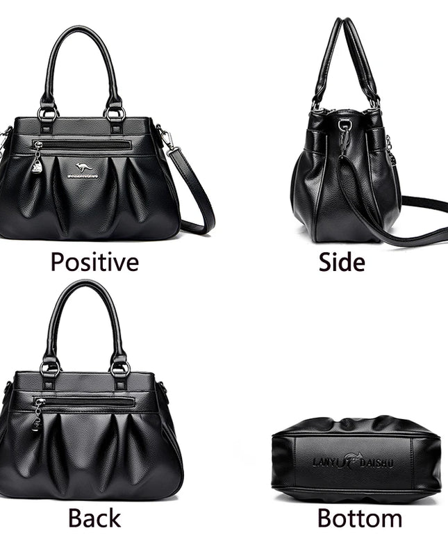 Soft Leather Shoulder Crossbody