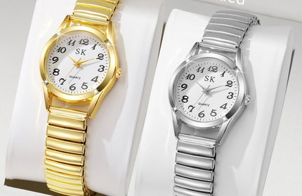 Middle aged and elderly watches