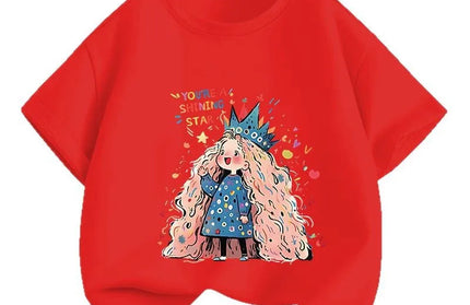 Kids Cartoon Graphic T-Shirt (Unisex)