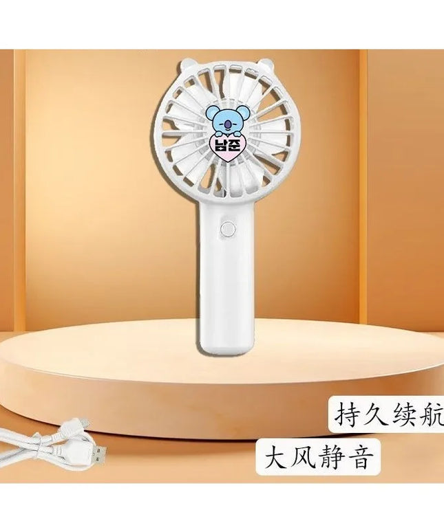 BT21 TATA peripheral cartoon cute handheld small fan