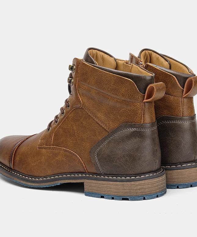Men Boots Fashion Retro 2026