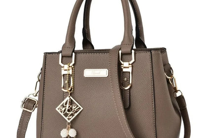 Casual Leather Messenger Bag