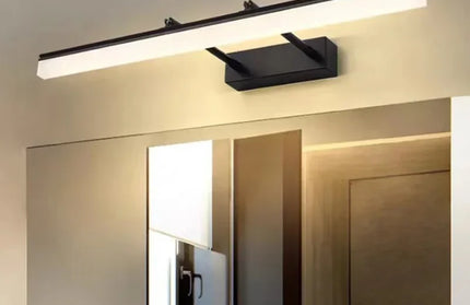 Bathroom Mirror Front Wall Lamp Waterproof Anti-fog Retractable Sconce