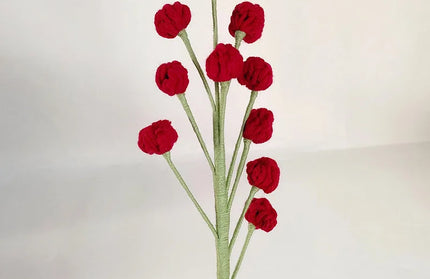Hand woven flower bouquets