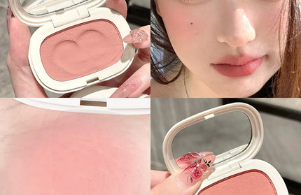 Single Color Blush Silky Texture