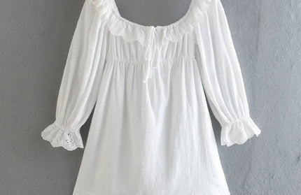 White lace dresses for women