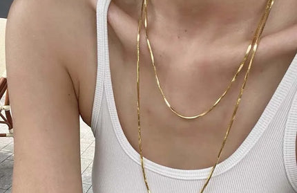 Double Layer Snake Chains