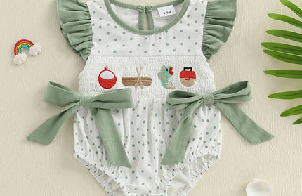 Newborn Baby Girl Fishing Outfit