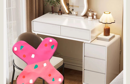 Bedroom Women Dressing Table Luxury Wood Storage