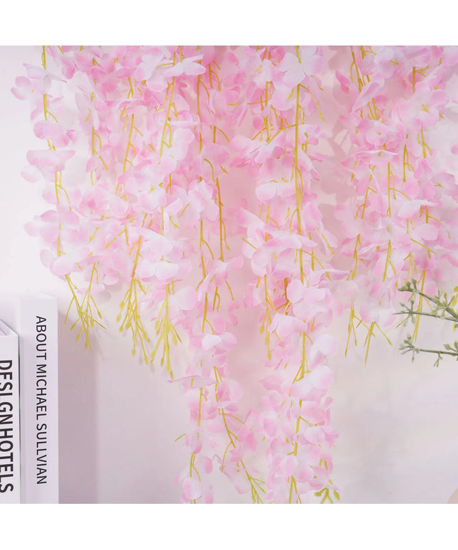 Artificial Flowers with green leaves