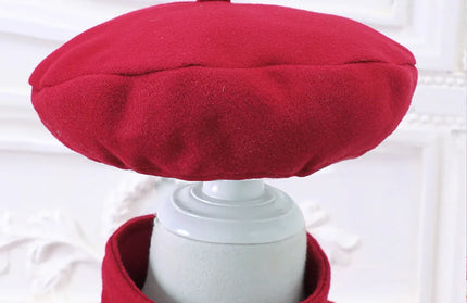 Coat with Hat Long Sleeve Knee-Length
