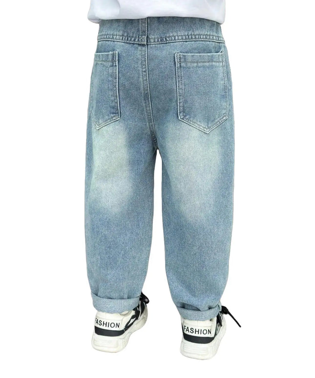 Loose-fitting casual jeans