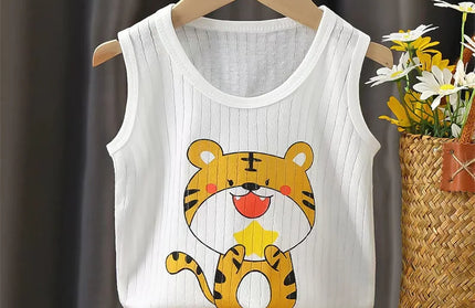 Baby Cartoon Sleeveless Summer Top (Unisex)