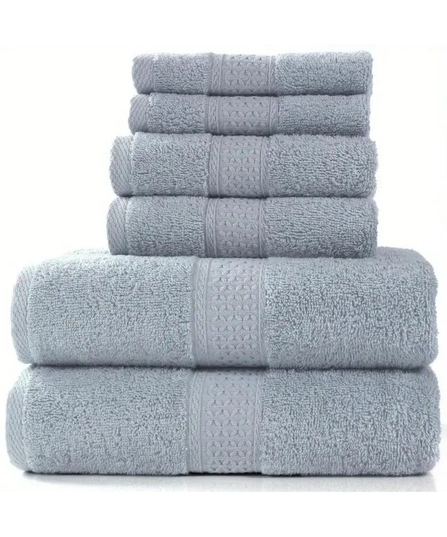 Bath Towel Solid Color Soft Absorbent Multipurpose