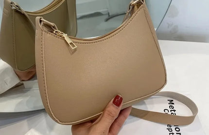 Retro Solid Color PU Leather