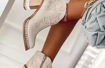 Ankle Boots  Leather