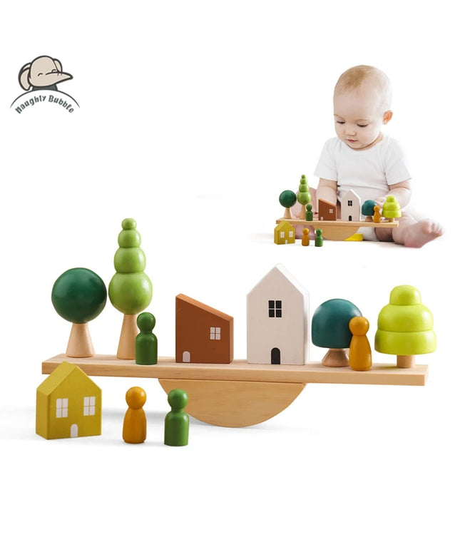 Forest Houses Replica Wooden