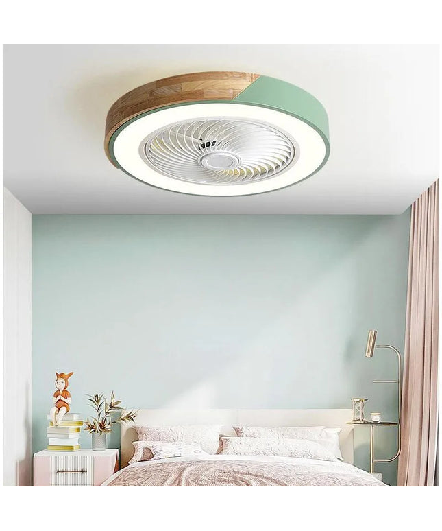 52CM  Ceiling Fan Light Lamp 220V APP +Remote Control Fans