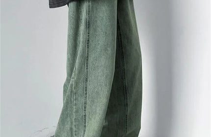 Men's Jeans 2026 Spring Autumn Korean Wide Leg