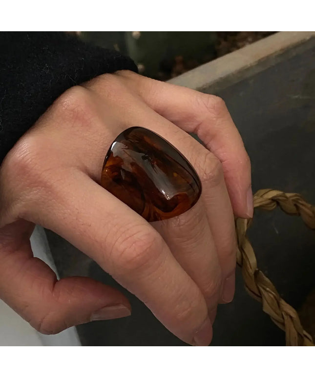 New Vintage Trendy Large Finger Ring