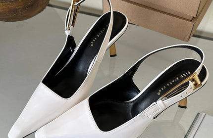 Summer Ladies Shallow Shoes High Heels