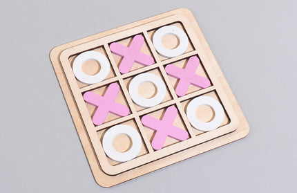 1 set of XO three-in-a-row tic-tac-toe