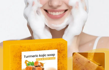 Turmeric Soap Lemon Acids Handmade Soap Kojic acid soap