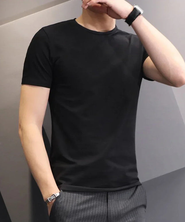 T-shirts White Black Short Sleeve