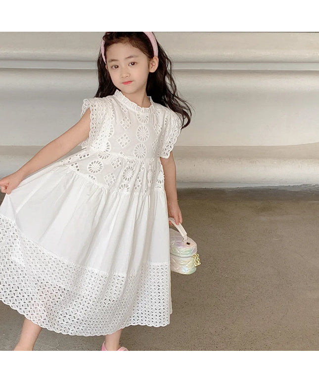 Lace White Summer Dress