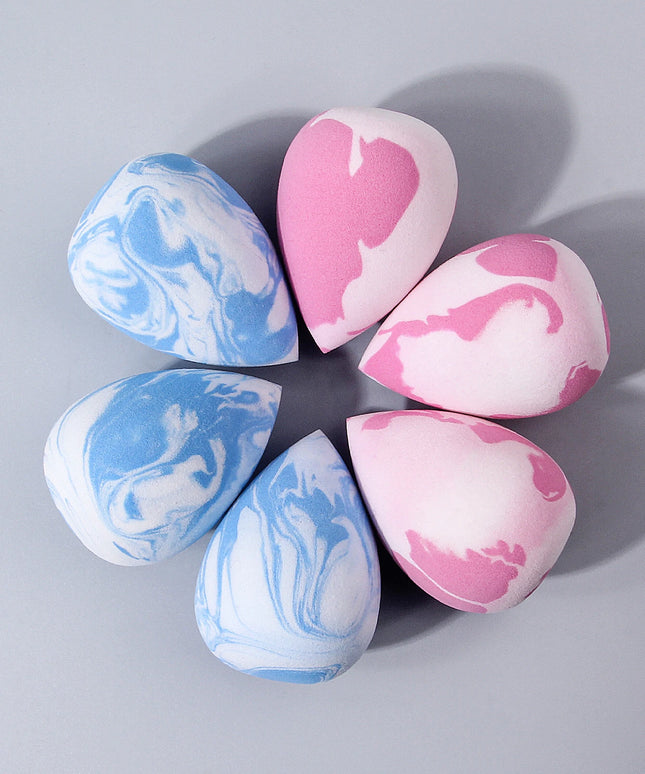 6PCS Ombre Multi-Use Makeup Sponges