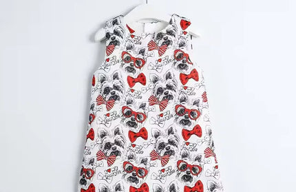 Rose Printing Children Costumes