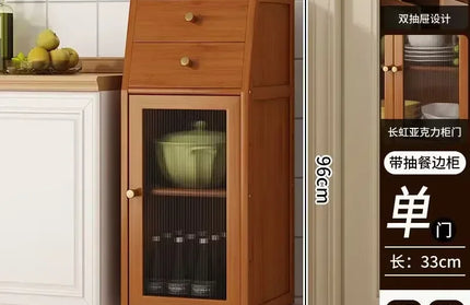 Kitchen Island Buffet Cabinet with Storage